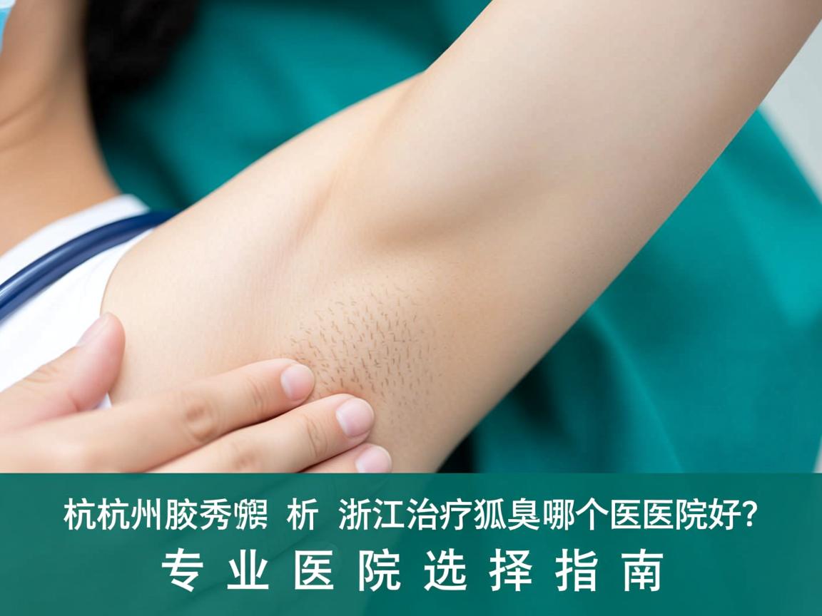 杭州腋秀解析,浙江治疗狐臭哪个医院好?专业医院选择指南 杭州腋秀解析,浙江治疗狐臭哪个医院好?专业医院选择指南
