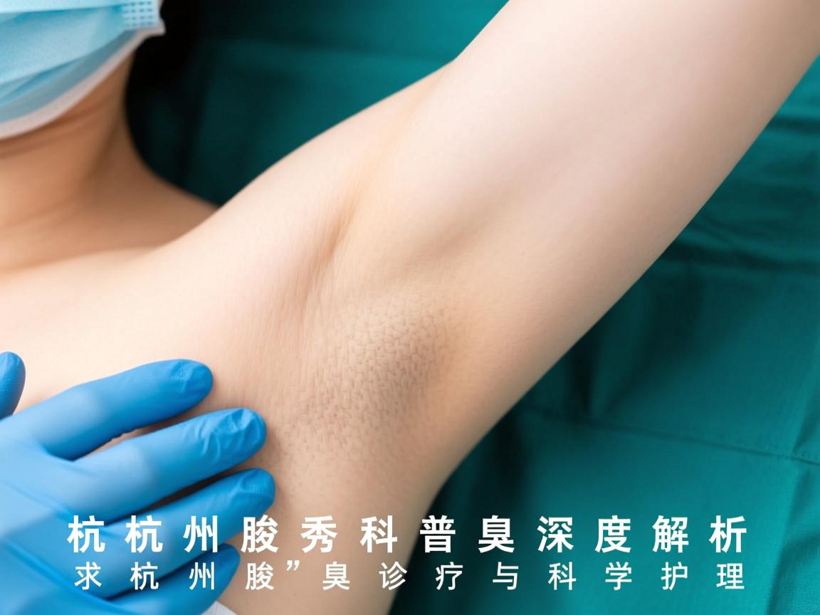 杭州腋秀科普，深度解析杭州腋臭诊疗与科学护理