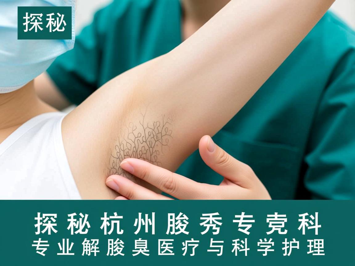 探秘杭州腋秀专科，专业解析腋臭医疗与科学护理