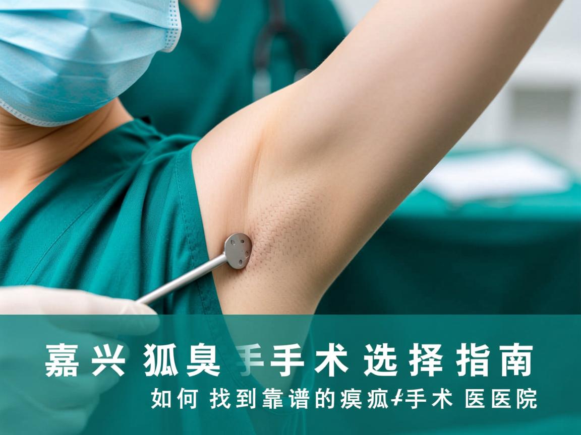 嘉兴狐臭手术选择指南,如何找到靠谱的狐臭手术医院 嘉兴狐臭手术选择指南,如何找到靠谱的狐臭手术医院