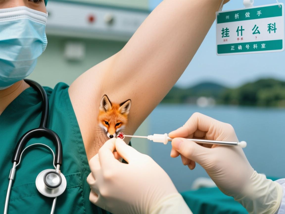 在湖州做狐臭手术挂什么科？解析狐臭手术的正确挂号科室