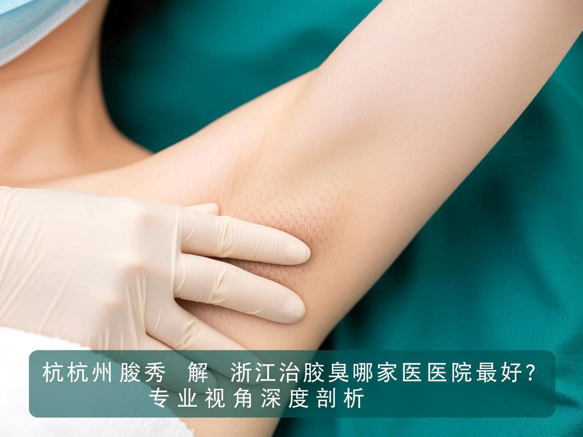 杭州腋秀解析，浙江治疗腋臭哪家医院最好？专业视角深度剖析