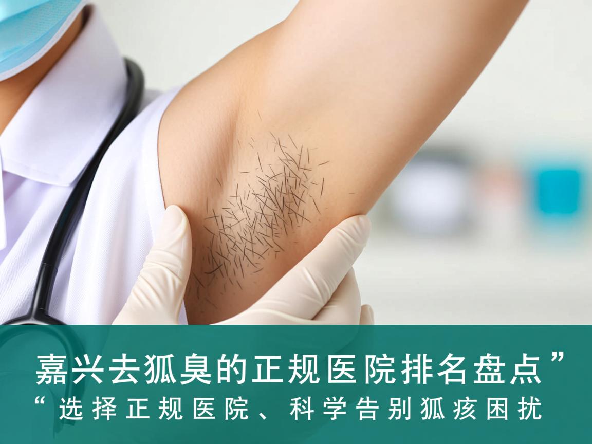 嘉兴去狐臭的正规医院排名盘点，选择正规医院，科学告别狐臭困扰