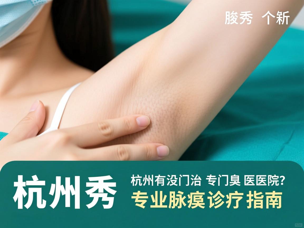 杭州腋秀解析，杭州有没有专门治腋臭的医院？专业腋臭诊疗指南