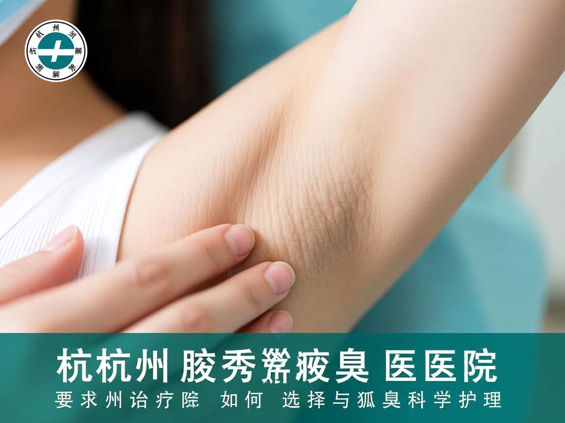 杭州腋秀解析，杭州治疗腋臭医院如何选择与狐臭科学护理