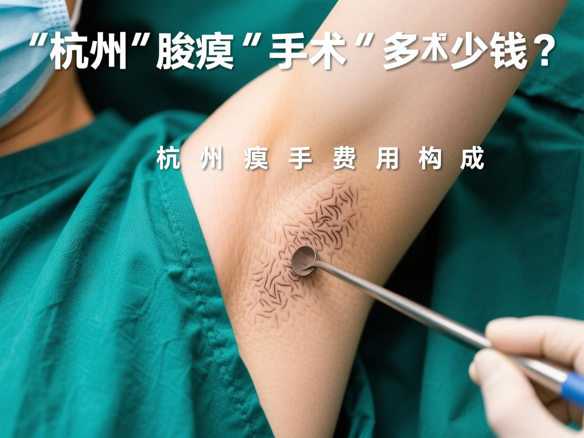 杭州腋臭手术多少钱？详解杭州腋臭手术费用构成