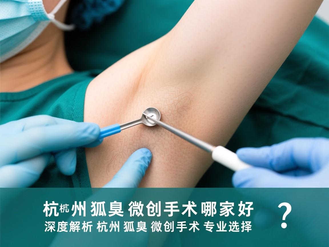 杭州狐臭微创手术哪家好？深度解析杭州狐臭微创手术专业选择
