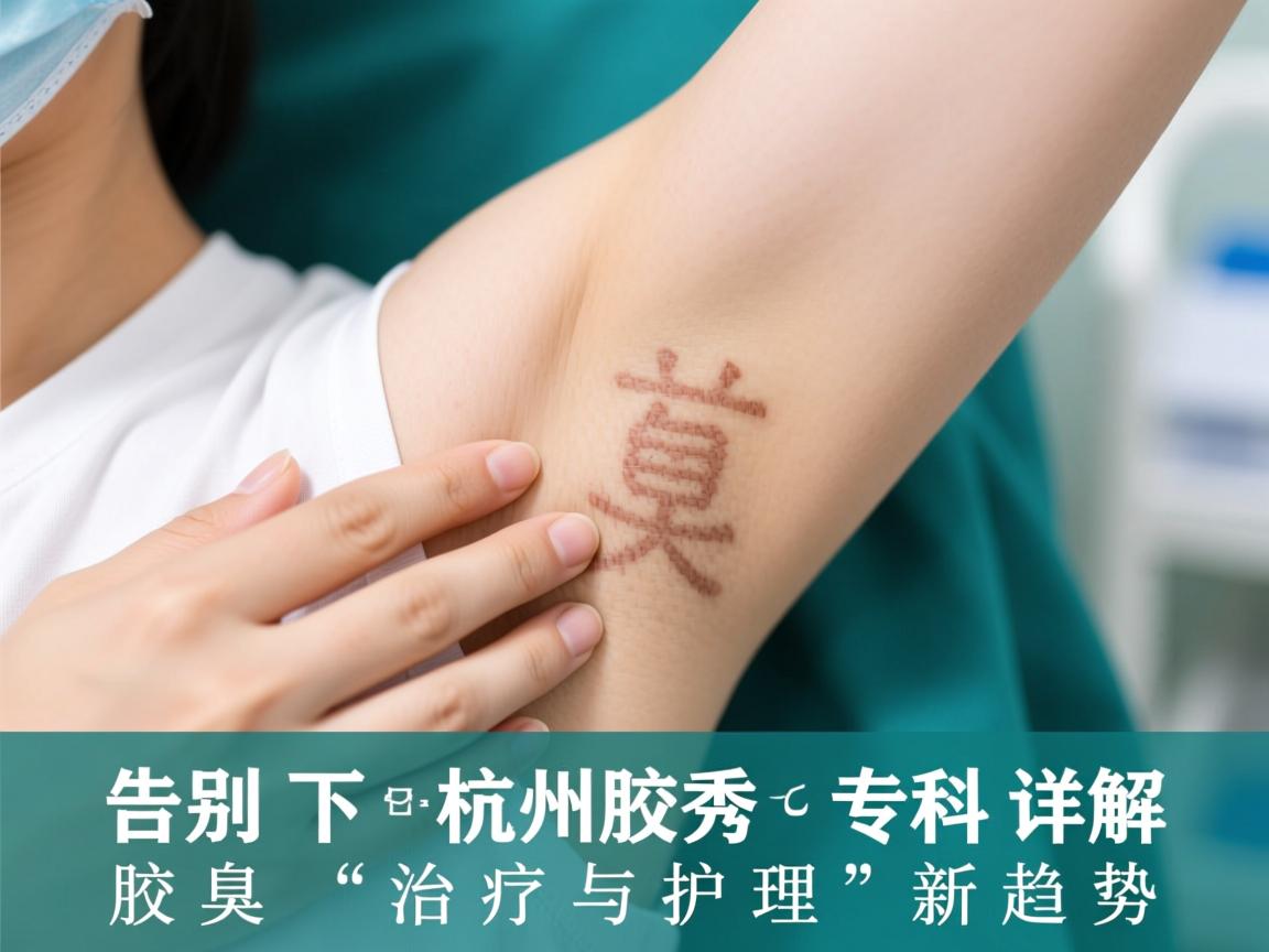 告别腋下尴尬，杭州腋秀专科详解腋臭治疗与护理新趋势
