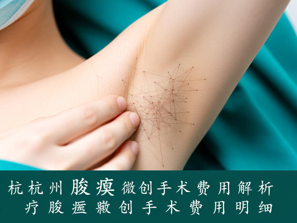 杭州腋臭微创手术费用解析，专业解读腋臭微创手术费用明细