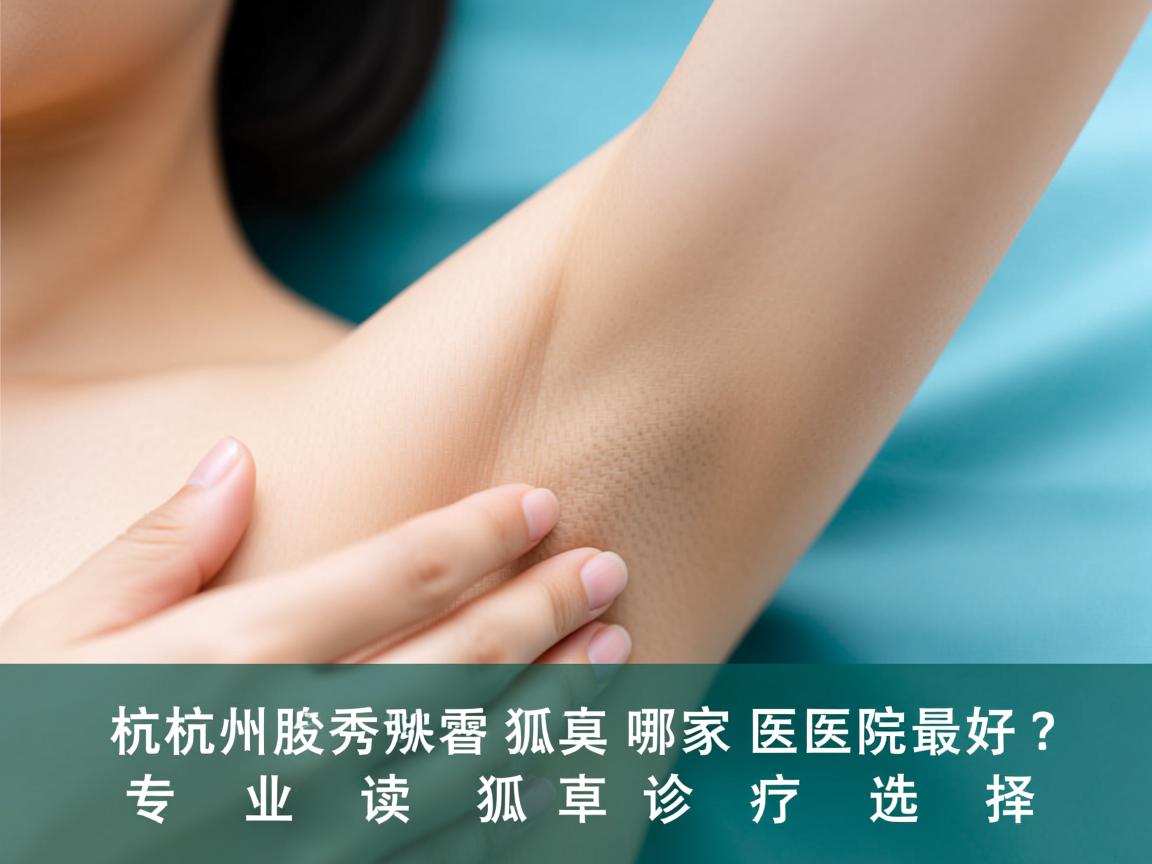 杭州腋秀解析，杭州看狐臭哪家医院最好？专业解读狐臭诊疗选择