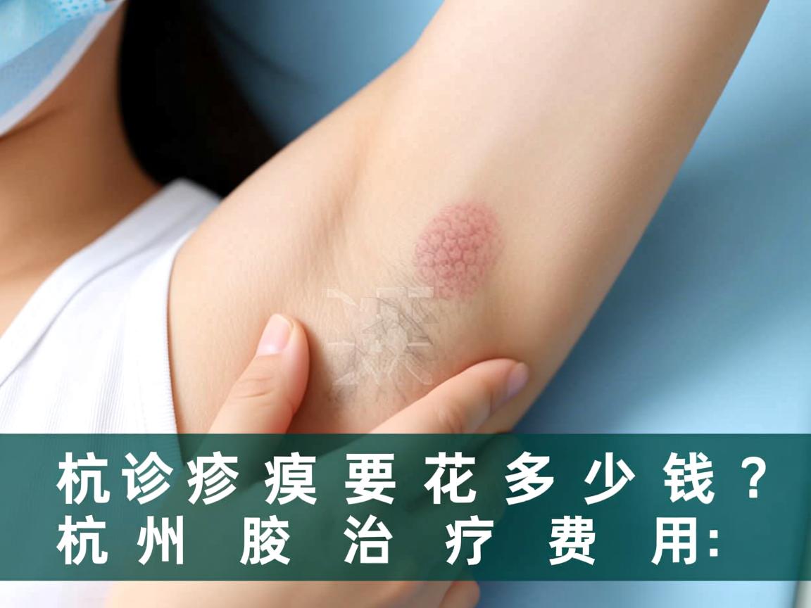 杭州腋臭诊疗要花多少钱？深度解析杭州腋臭治疗费用