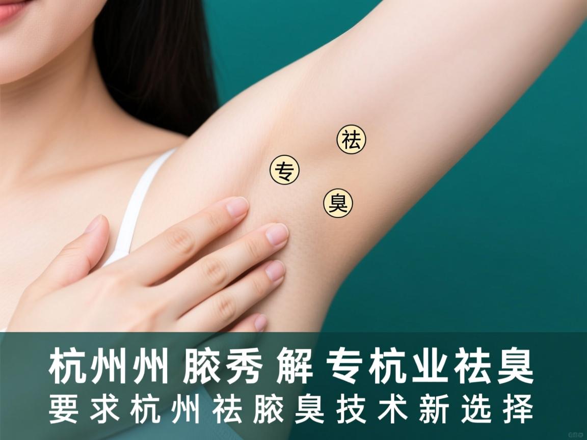 杭州腋秀解析，专业祛腋臭，杭州祛腋臭技术新选择