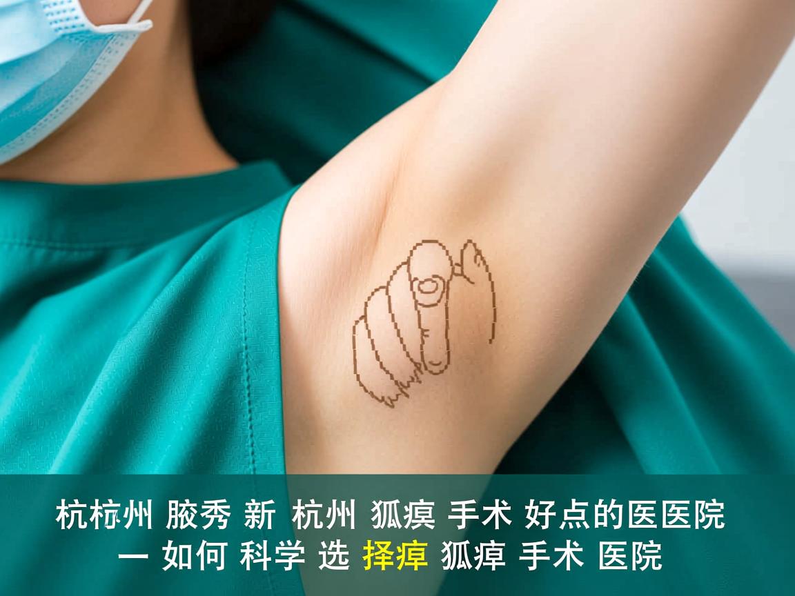 杭州腋秀解析，杭州狐臭手术好点的医院，如何科学选择狐臭手术医院