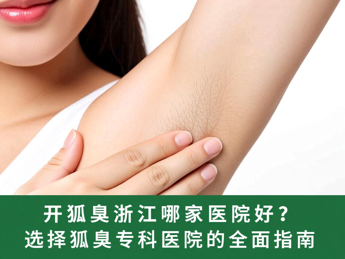 开狐臭浙江哪家医院好？选择狐臭专科医院的全面指南
