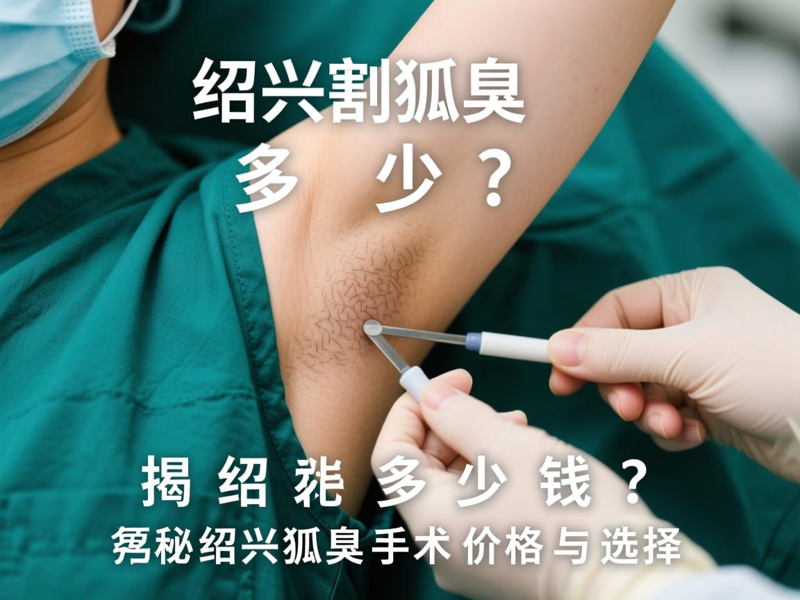 绍兴割狐臭多少钱？揭秘绍兴狐臭手术价格与选择