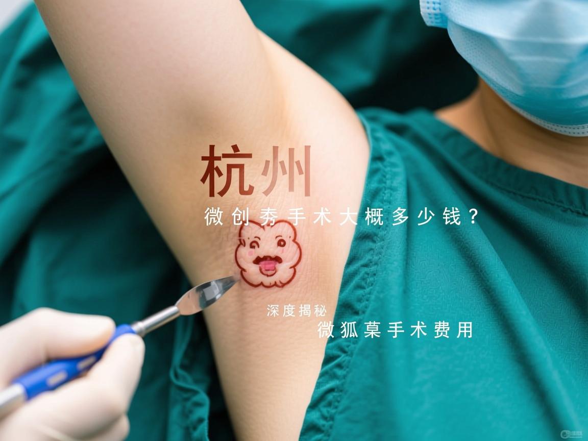 杭州腋秀解析，杭州微创狐臭手术大概多少钱？深度揭秘微创狐臭手术费用