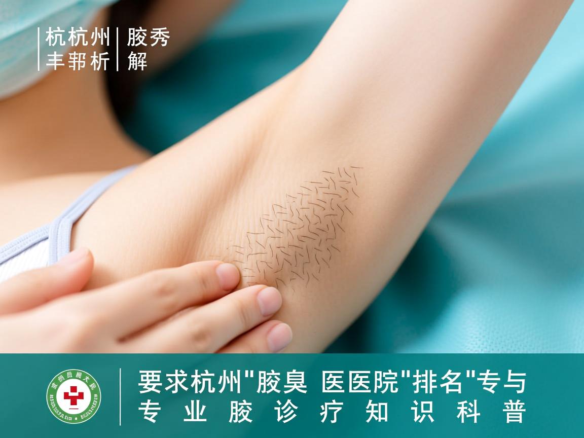 杭州腋秀解析，杭州腋臭医院排名与专业腋臭诊疗知识科普