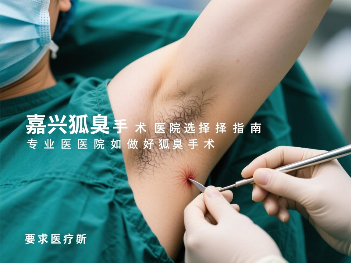 嘉兴狐臭手术医院选择指南，专业医院如何做好狐臭手术