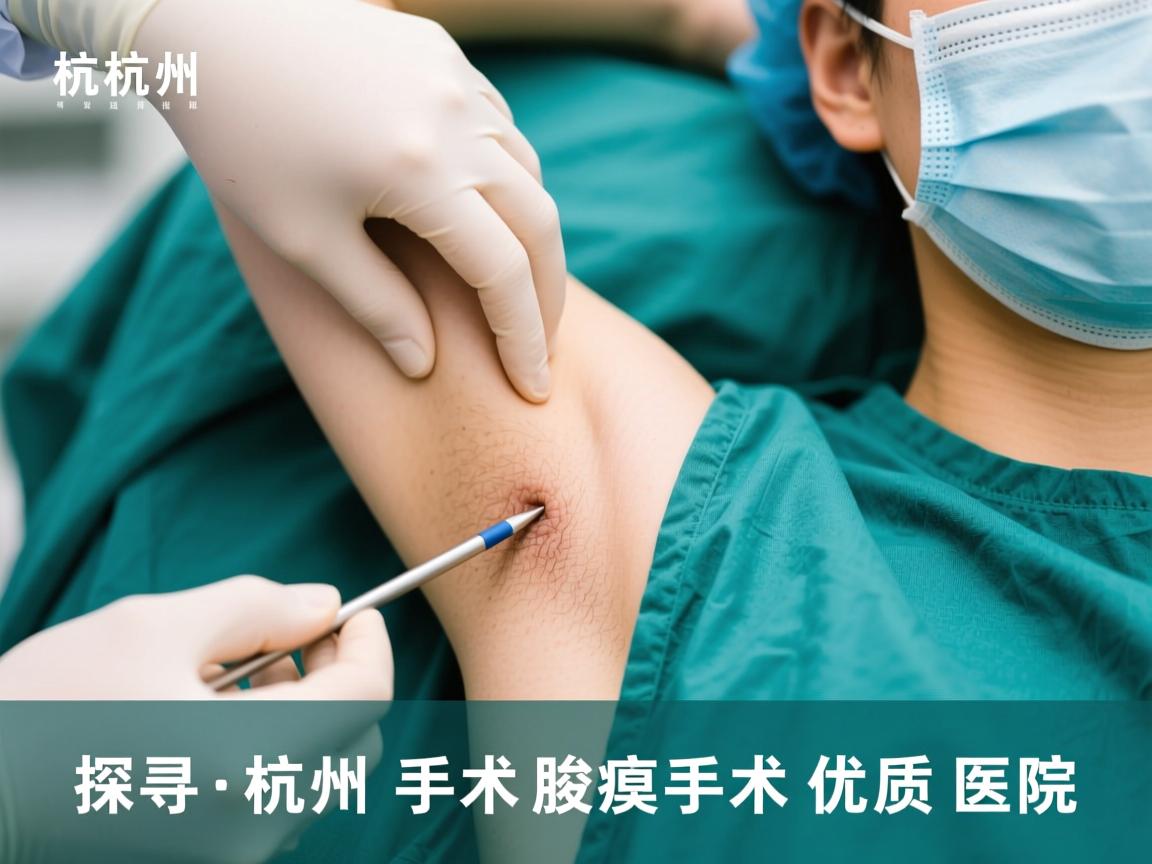 杭州腋臭手术专业选择指南，探寻杭州腋臭手术优质医院