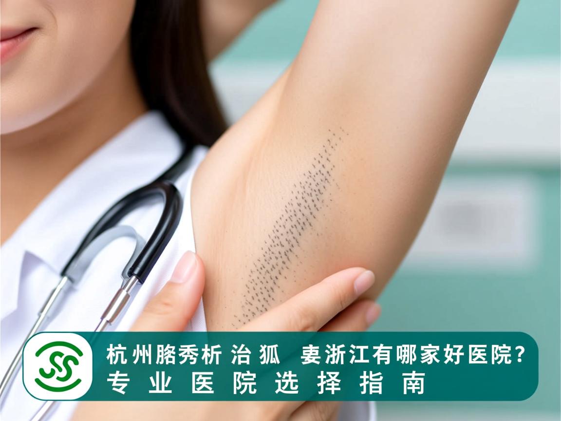 杭州腋秀解析，治狐臭浙江有哪家好医院？专业医院选择指南
