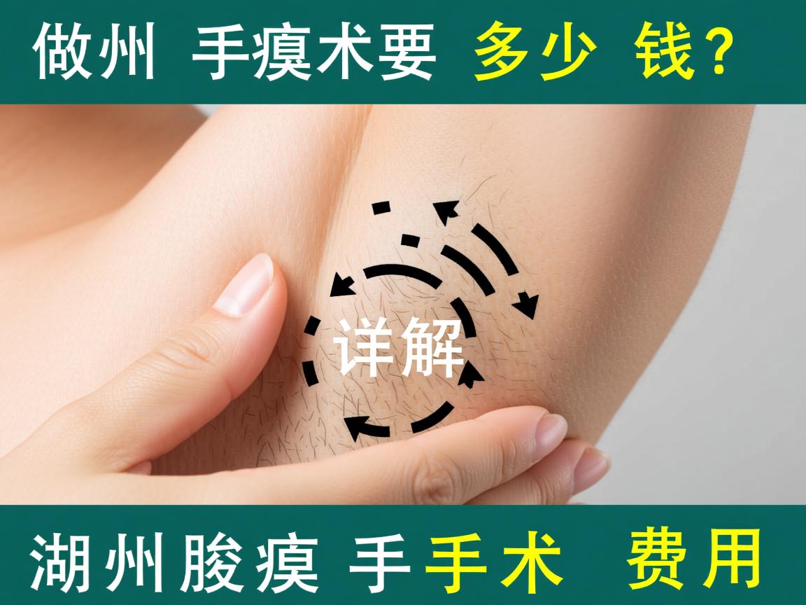 在湖州做腋臭手术要多少钱？详解湖州腋臭手术费用