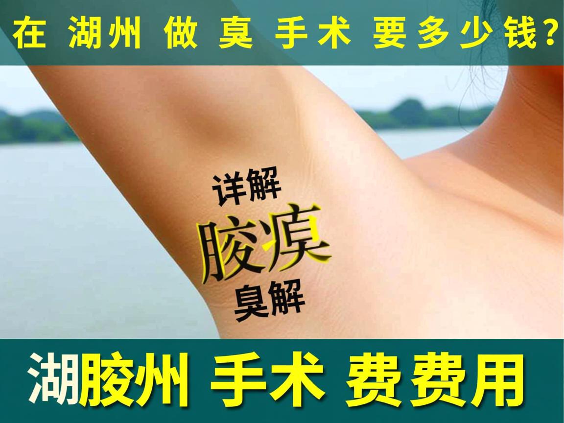 在湖州做腋臭手术要多少钱？详解湖州腋臭手术费用
