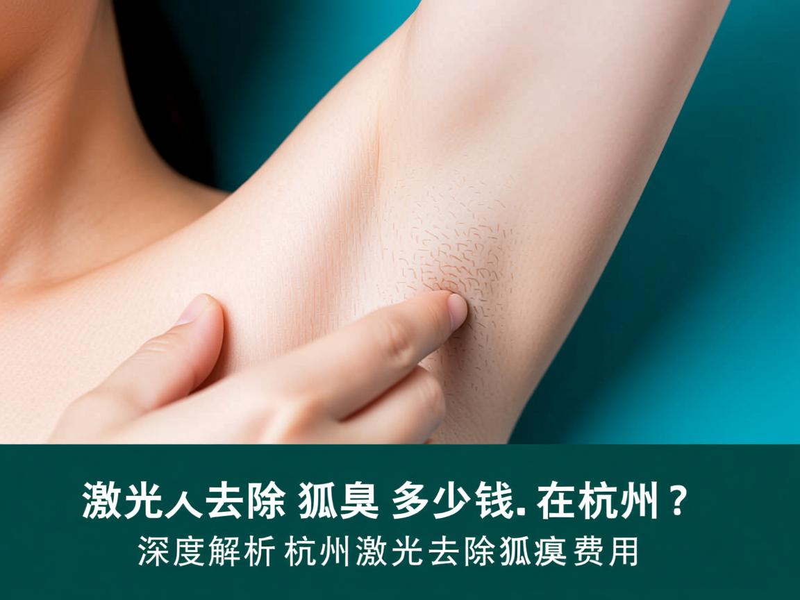 激光去除狐臭多少钱在杭州？深度解析杭州激光去除狐臭费用
