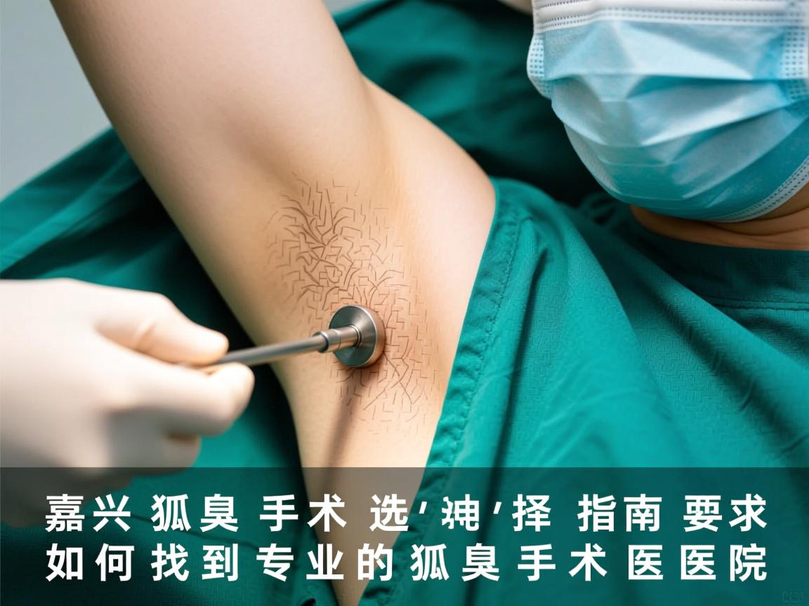 嘉兴狐臭手术选择指南，如何找到专业的狐臭手术医院