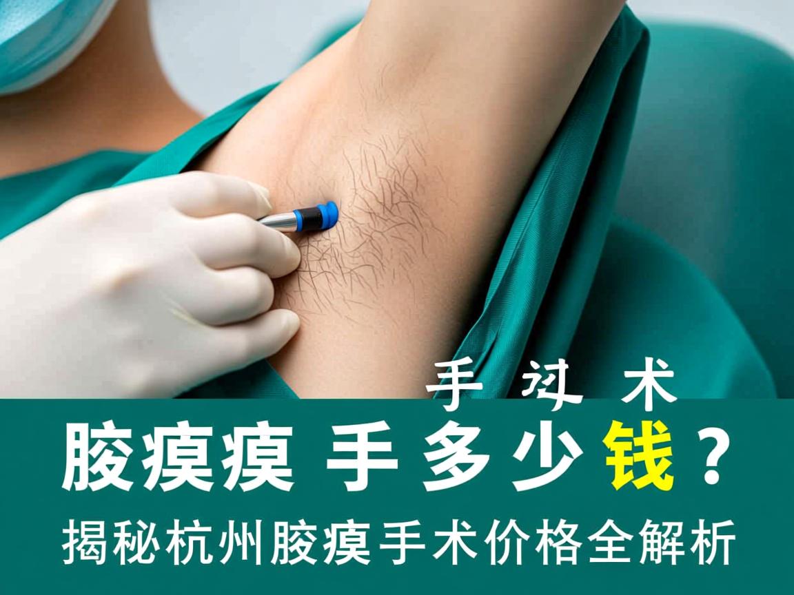 杭州腋臭手术多少钱？揭秘杭州腋臭手术价格全解析