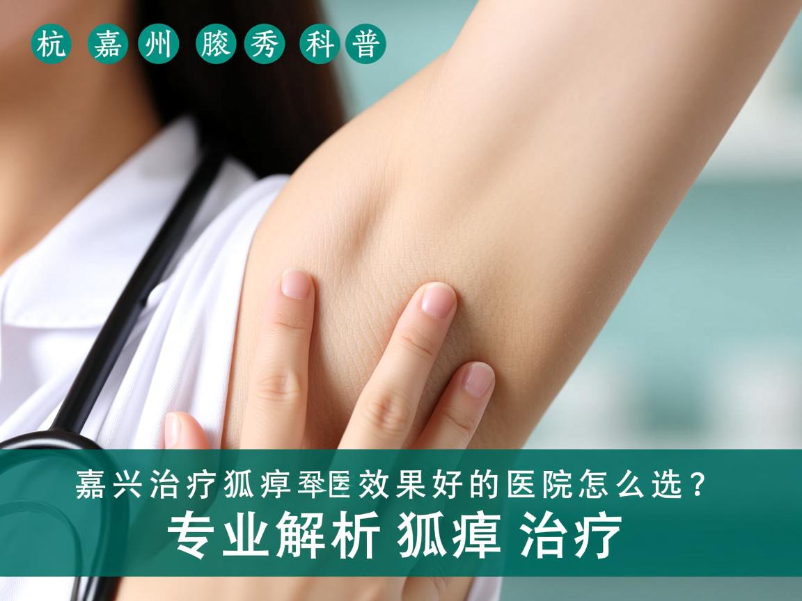 杭州腋秀科普，嘉兴治疗狐臭效果好的医院怎么选？专业解析狐臭治疗