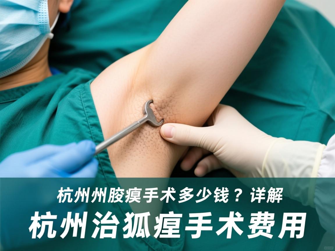 杭州腋臭手术多少钱？详解杭州治狐臭手术费用