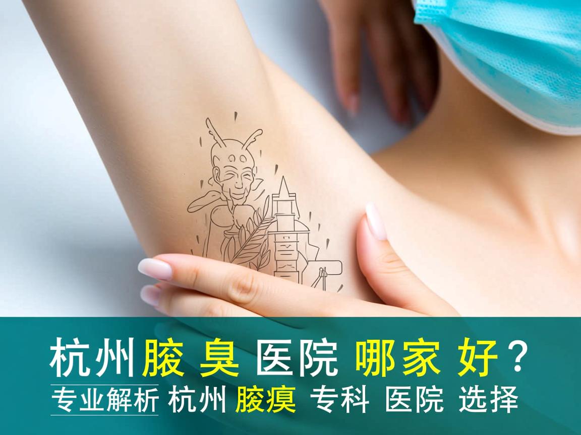 杭州腋臭医院哪家好？专业解析杭州腋臭专科医院选择