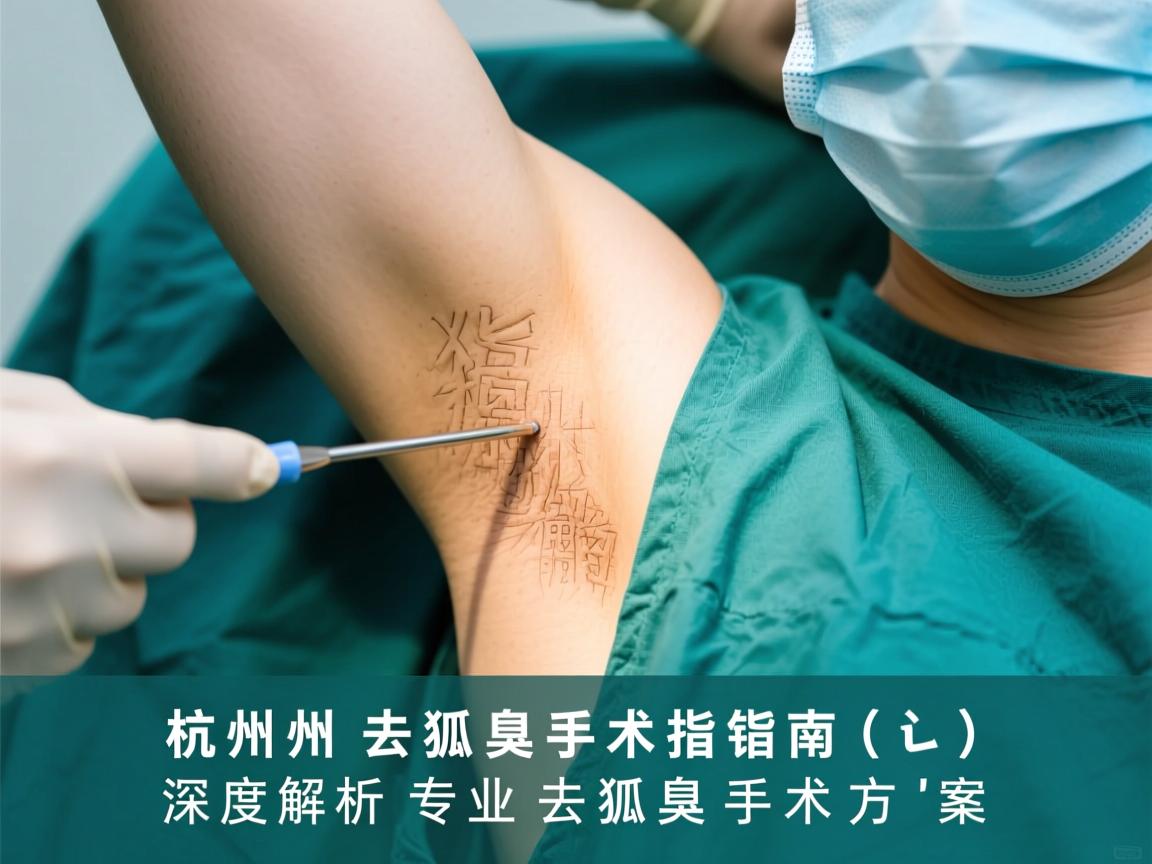 杭州去狐臭手术指南，深度解析专业去狐臭手术方案