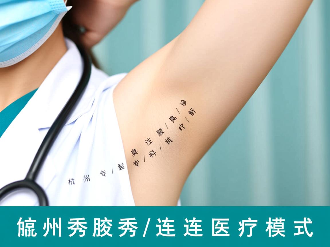 杭州腋秀腋臭专科，专注腋臭诊疗，解析杭州腋秀专科的连锁医疗模式