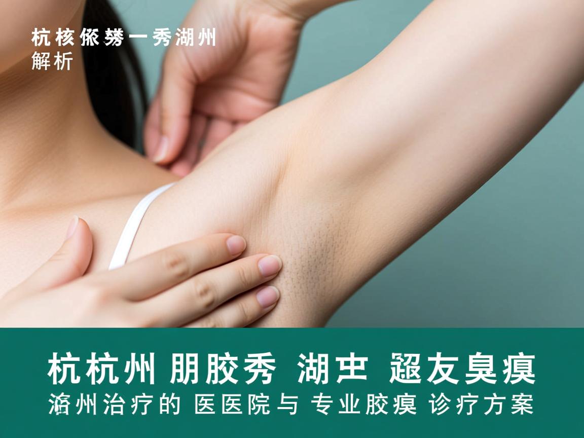 杭州腋秀解析，湖州治疗腋臭的医院与专业腋臭诊疗方案