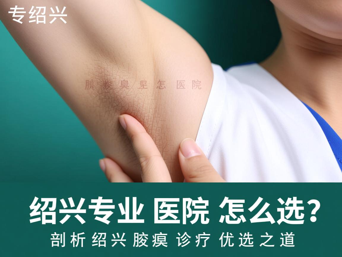 绍兴专业腋臭医院怎么选？剖析绍兴腋臭诊疗优选之道