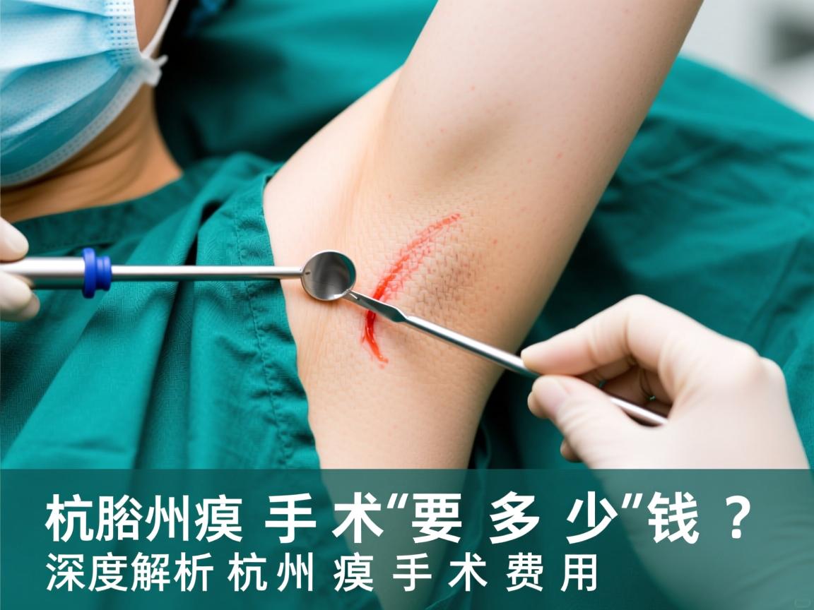 杭州腋臭手术需要多少钱？深度解析杭州腋臭手术费用