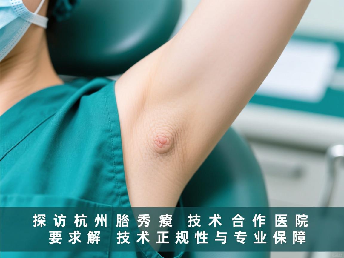探访杭州腋秀腋臭技术合作医院，解析腋秀腋臭技术正规性与专业保障