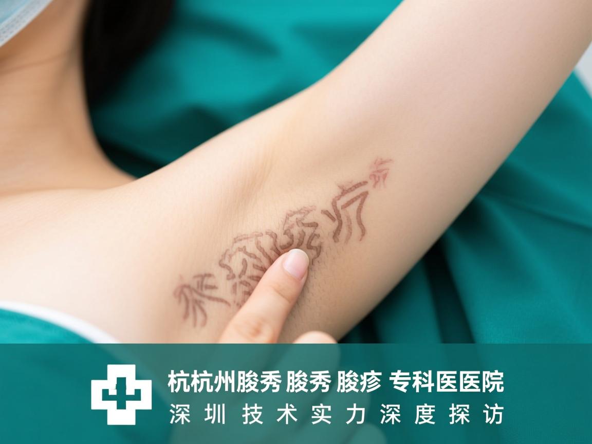 杭州腋秀解析腋臭诊疗，深圳腋秀腋臭专科医院技术实力深度探访