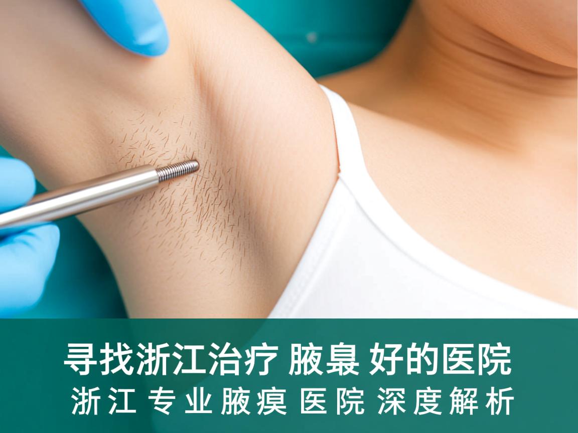 寻找浙江治疗腋臭最好的医院，浙江专业腋臭医院深度解析
