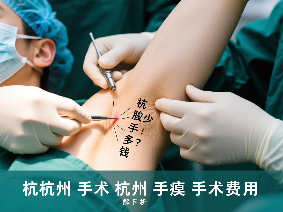 杭州腋臭手术多少钱？解析杭州腋臭手术费用