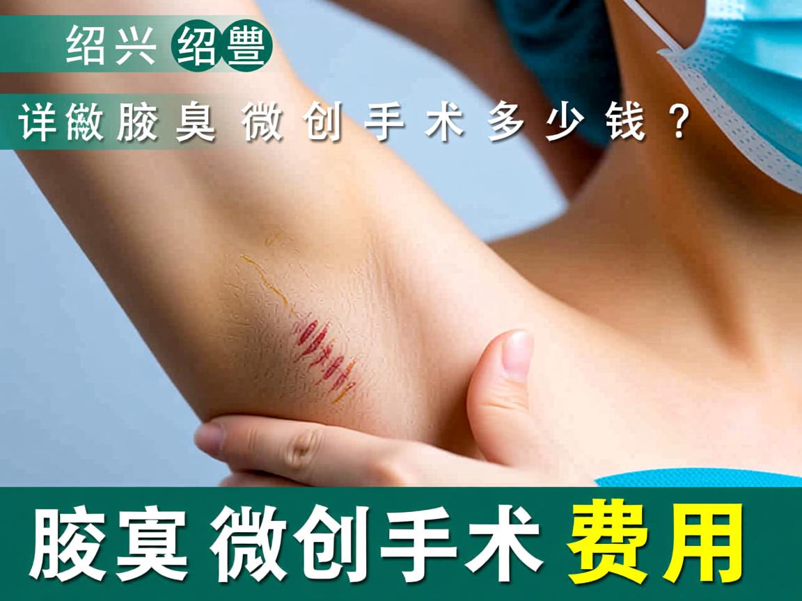 在绍兴做腋臭微创手术多少钱？详解绍兴腋臭微创手术费用