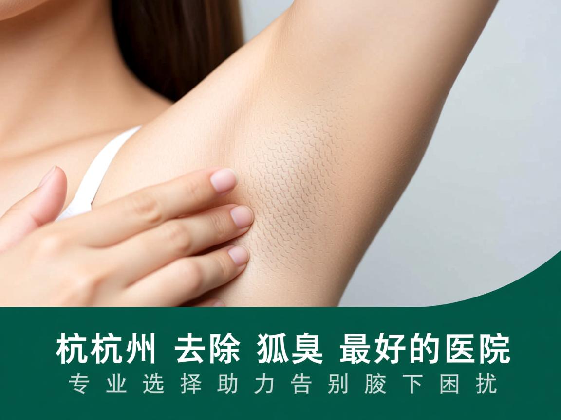 杭州去除狐臭最好的医院，专业选择助力告别腋下困扰