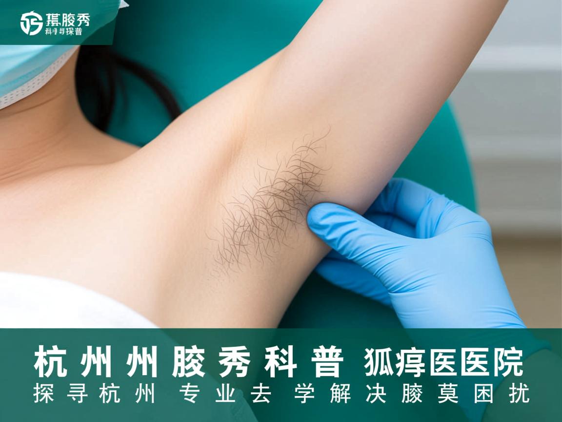杭州腋秀科普，探寻杭州专业去狐臭医院，科学解决腋臭困扰