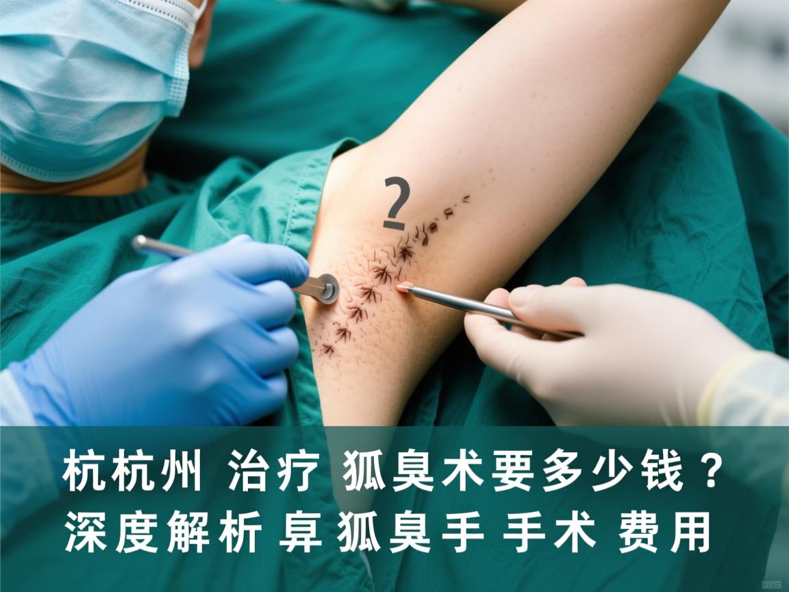 杭州治疗狐臭手术要多少钱？深度解析狐臭手术费用