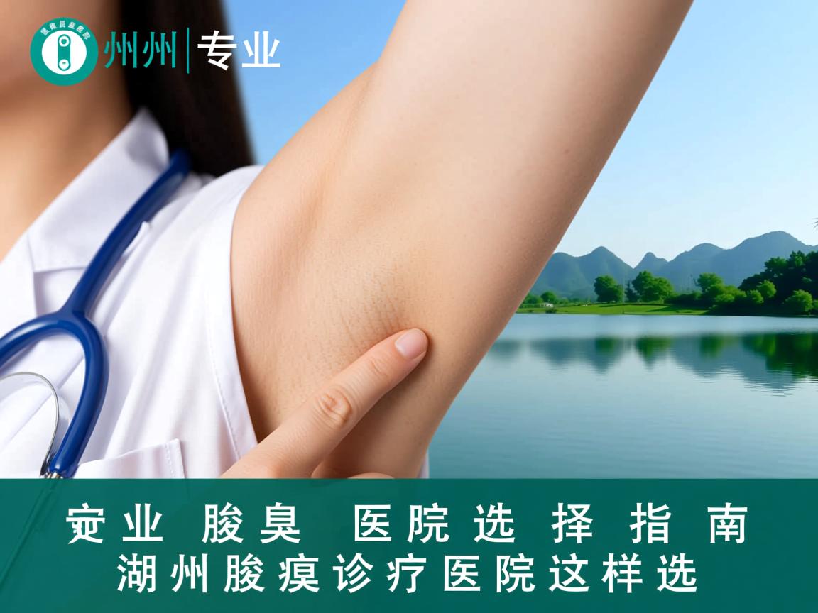 湖州专业腋臭医院选择指南，湖州腋臭诊疗医院这样选