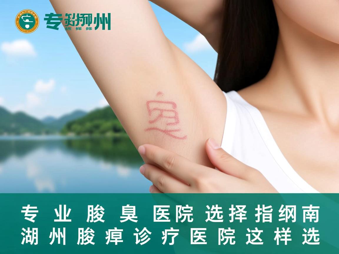湖州专业腋臭医院选择指南，湖州腋臭诊疗医院这样选