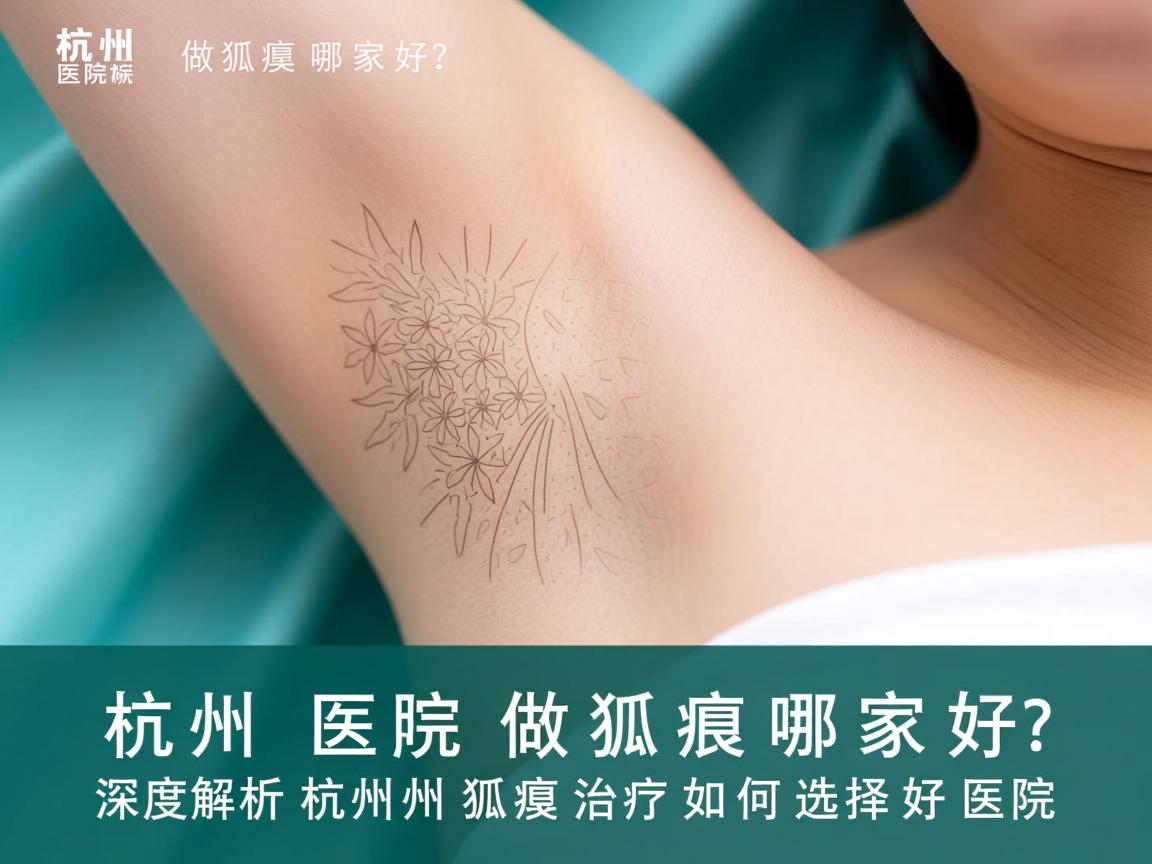 杭州医院做狐臭哪家好？深度解析杭州狐臭治疗如何选择好医院