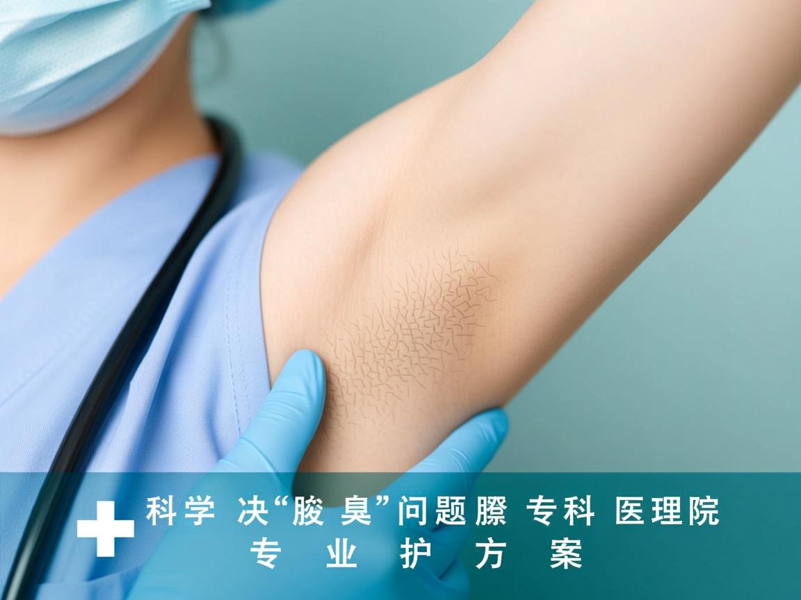 科学解决腋臭问题，腋臭专科医院的专业护理方案