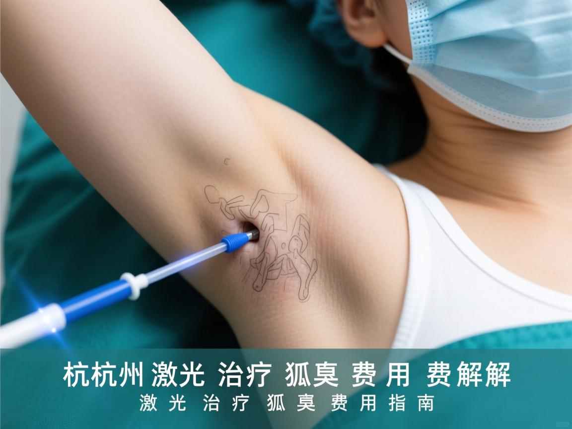 杭州激光治疗狐臭费用解析，激光治疗狐臭费用指南